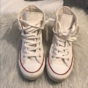 White High Top Converse